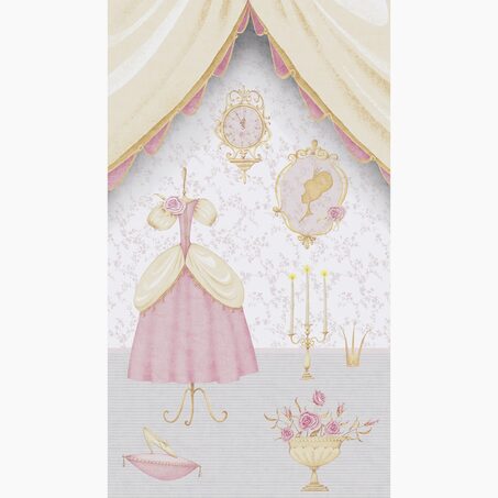 Papier peint panoramique L PRINCESSE ROSALY 159 x 280 cm