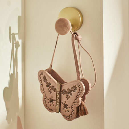 Sac à main PAPILLON coloris rose