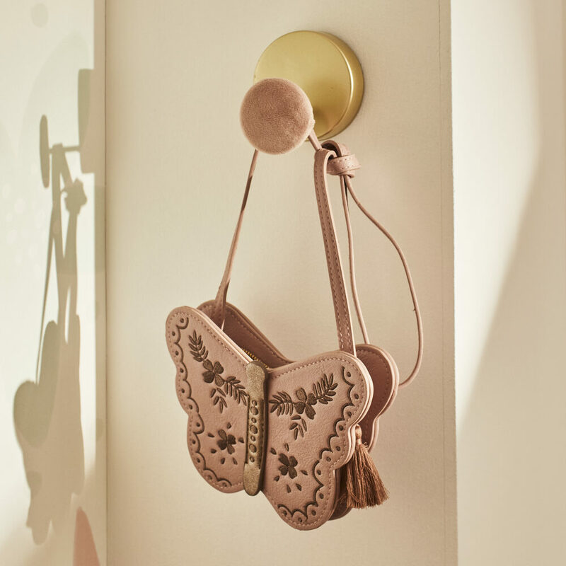 Sac à main PAPILLON coloris rose