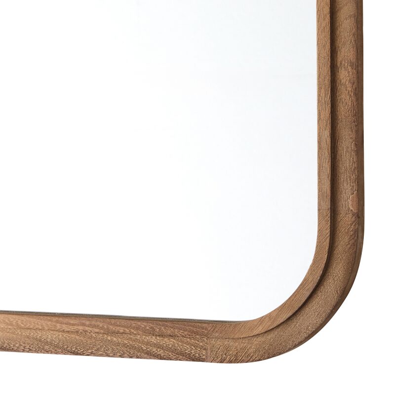 Miroir en bois LORENZA 57 x 77 cm
