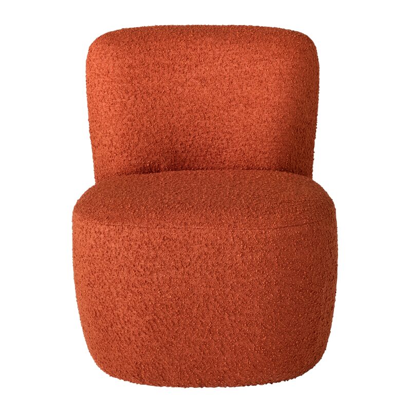 Fauteuil MARLA coloris terracotta