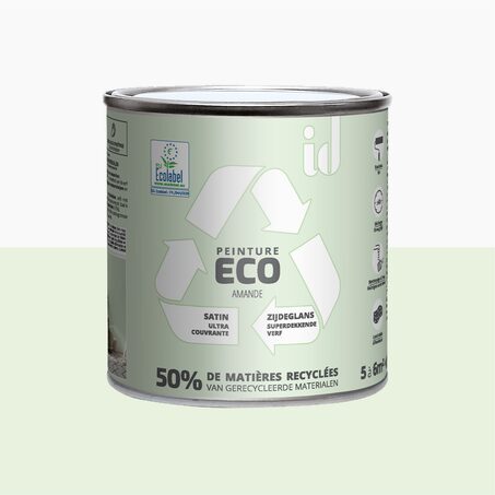 ECO ID Peinture ECO Peinture amande Satiné 0,5 L