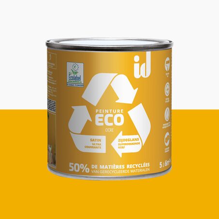 ECO ID Peinture ECO Peinture ocre Satiné 0,5 L