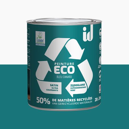 ECO ID Peinture ECO Peinture bleu canard Satiné 2 L