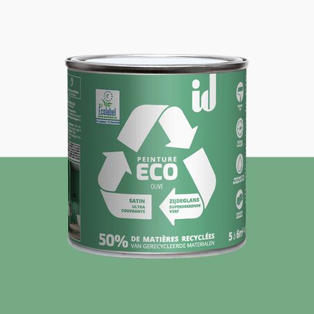ECO ID Peinture ECO Peinture olive Satiné 0,5 L
