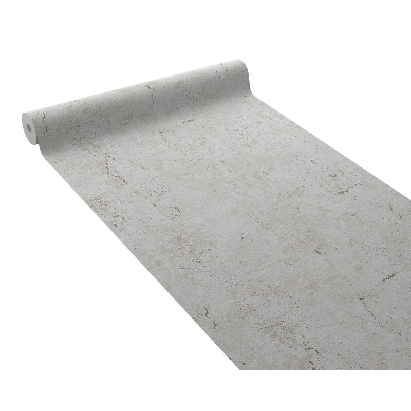 Papier peint intissé pré-encollé HOUSTON coloris gris souris