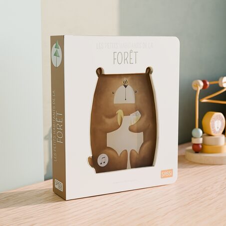 Livre enfant LES PETITS HABITANTS DE LA FORÊT