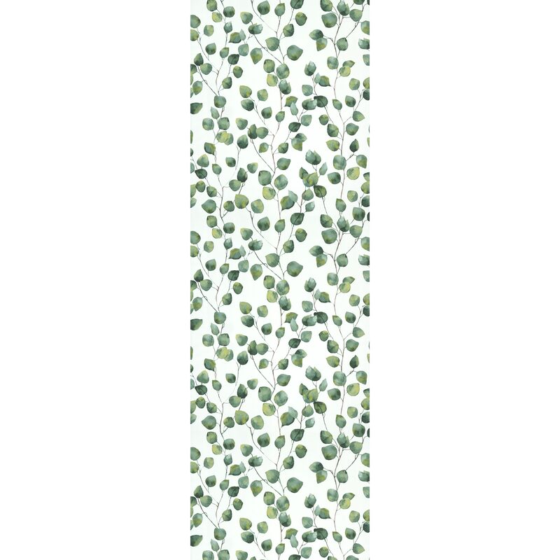 Papier peint intissé pré-encollé SADÉE coloris vert feuille