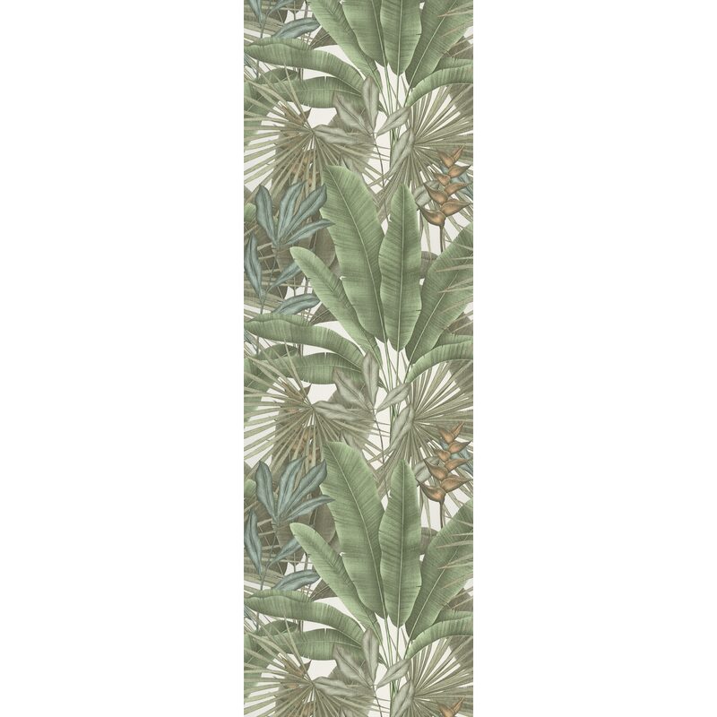 Papier peint intissé pré-encollé MARIBO coloris vert foret