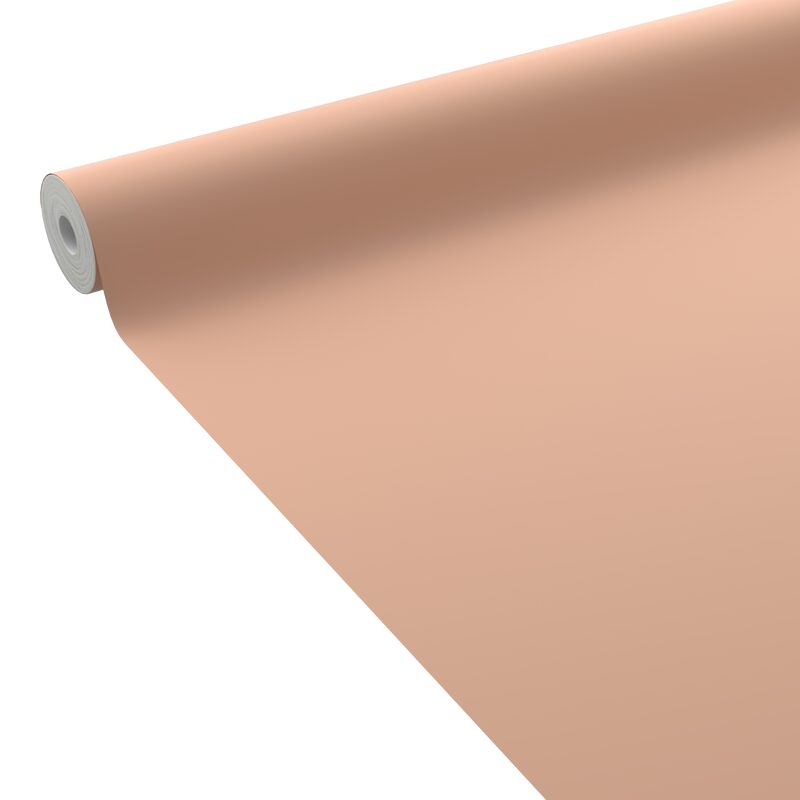 Papier peint intissé OPAL coloris pêche