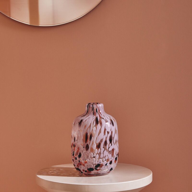 Vase UMEA coloris rose