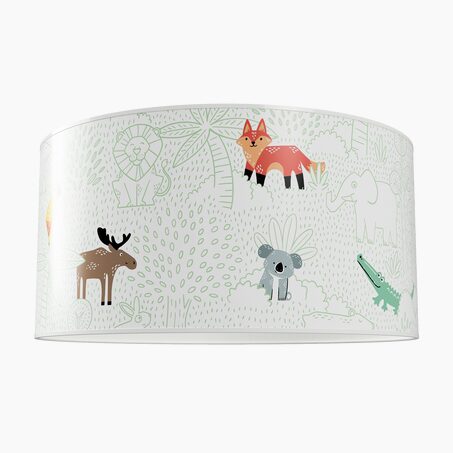 4MURS Suspension AROUND THE WORLD multicolore 19 x 38 cm