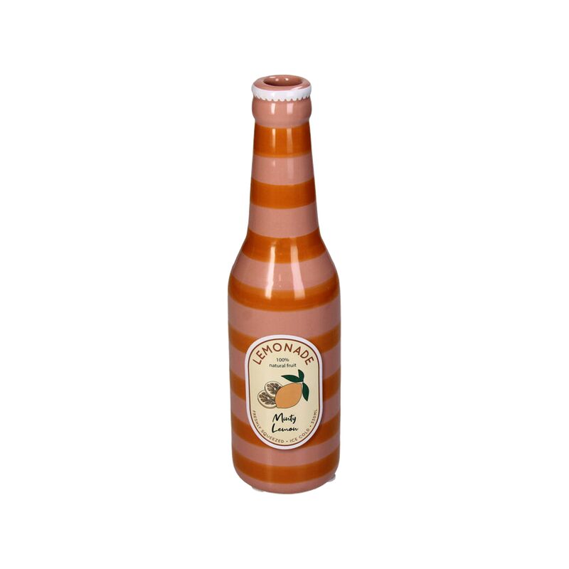Soliflore BOUTEILLE LIMONADE coloris orange