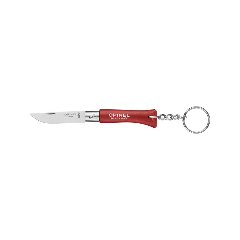 Porte clef N04 ROUGE coloris rouge
