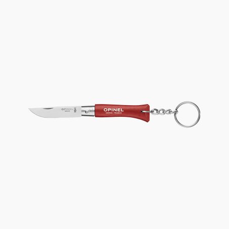 OPINEL Porte clef N04 ROUGE coloris rouge