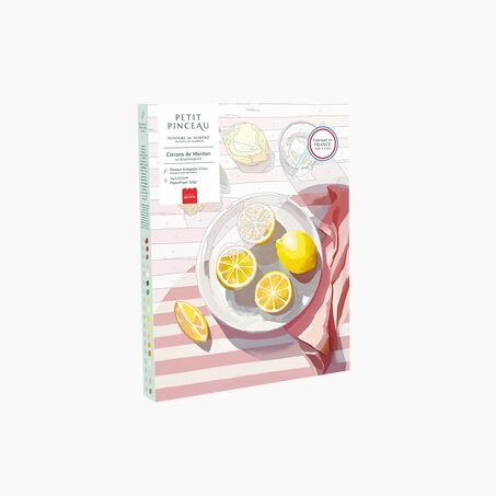La Petite Epicerie Peinture par numéros CITRONS DE MENTON