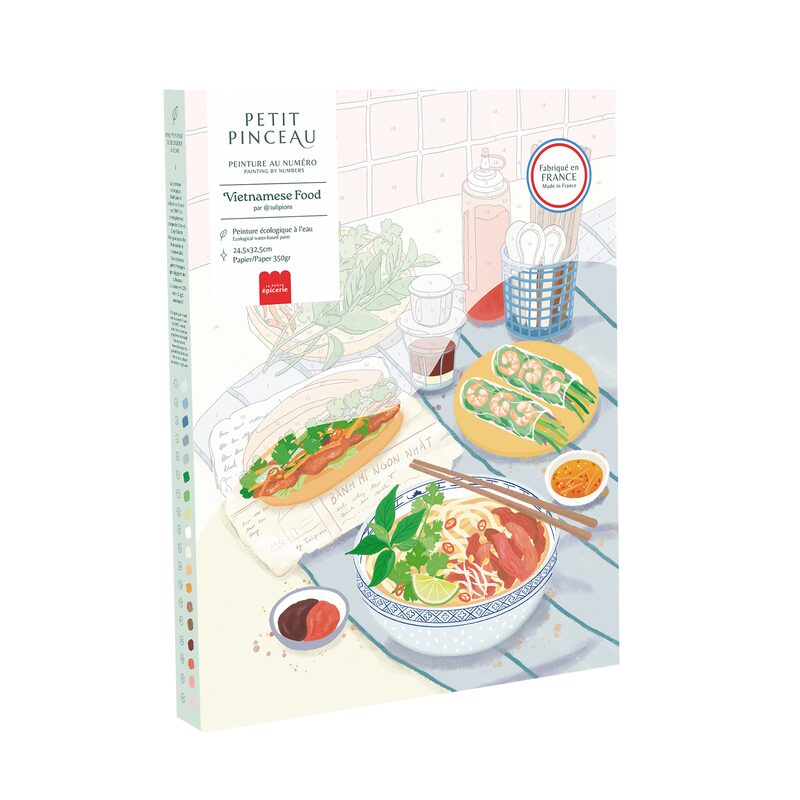 Peinture par numéros VIETNAMESE FOOD