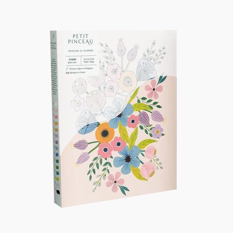 La Petite Epicerie Peinture par numéros FLOWERS
