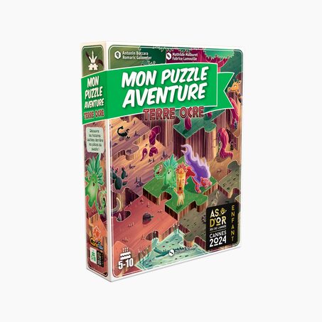 Puzzle AVENTURE TERRE OCRE