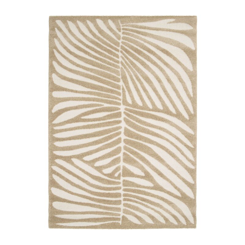 Tapis LINNE coloris biscuit/ivoire 160 x 230 cm