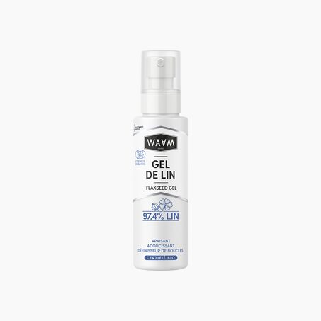 WAAM Soin cheveux GEL DE LIN BIO