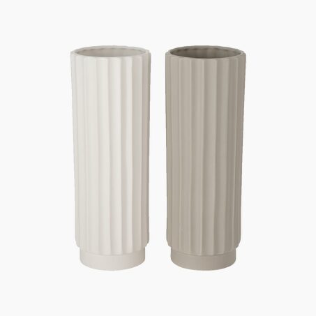 Vase VIANELLO coloris gris
