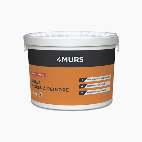 4MURS Colle fibre à peindre 2,5 Kg
