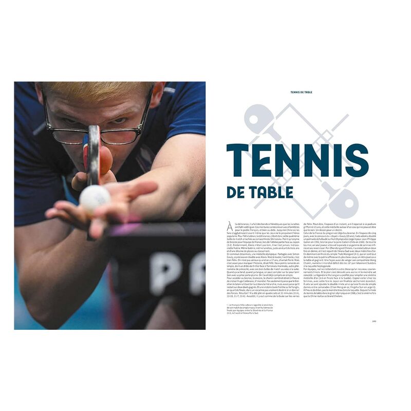 Livre sport PARIS 2024 : LE LIVRE OFFICIEL DES JEUX OLYMPIQUES