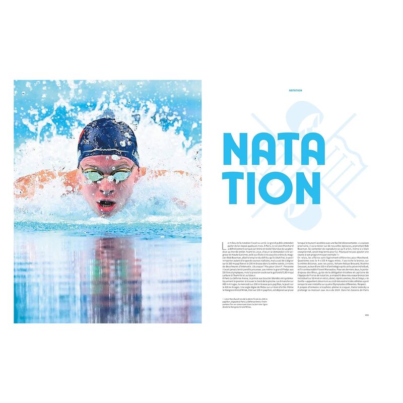 Livre sport PARIS 2024 : LE LIVRE OFFICIEL DES JEUX OLYMPIQUES