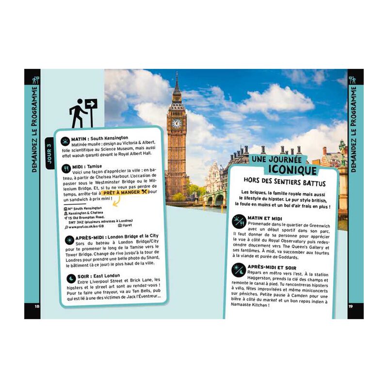 Livre voyage et nature ON SE CASSE ! LES MEILLEURS SPOTS À LONDRES