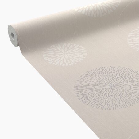 Papier peint intissé SPOT coloris crème