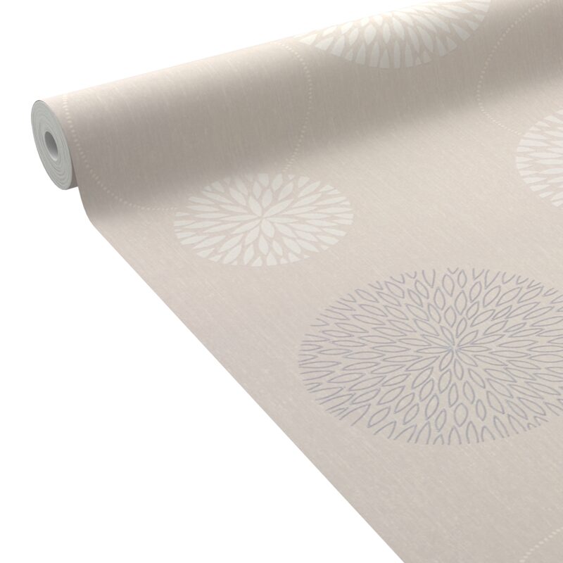 Papier peint intissé SPOT coloris crème
