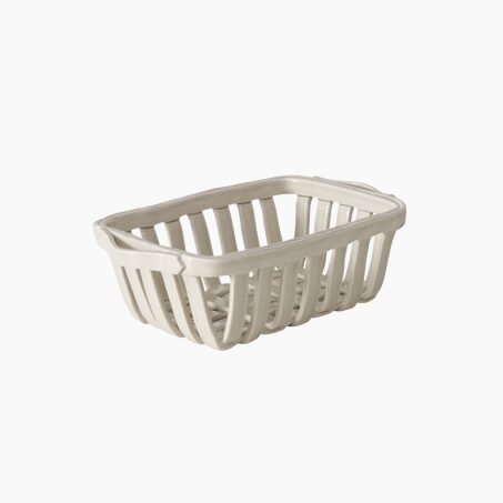 Plat BARBERY coloris blanc