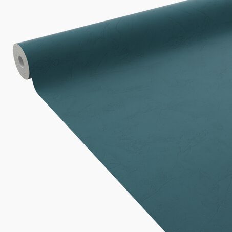 4MURS Papier peint intissé RAVENNE coloris bleu pétrole
