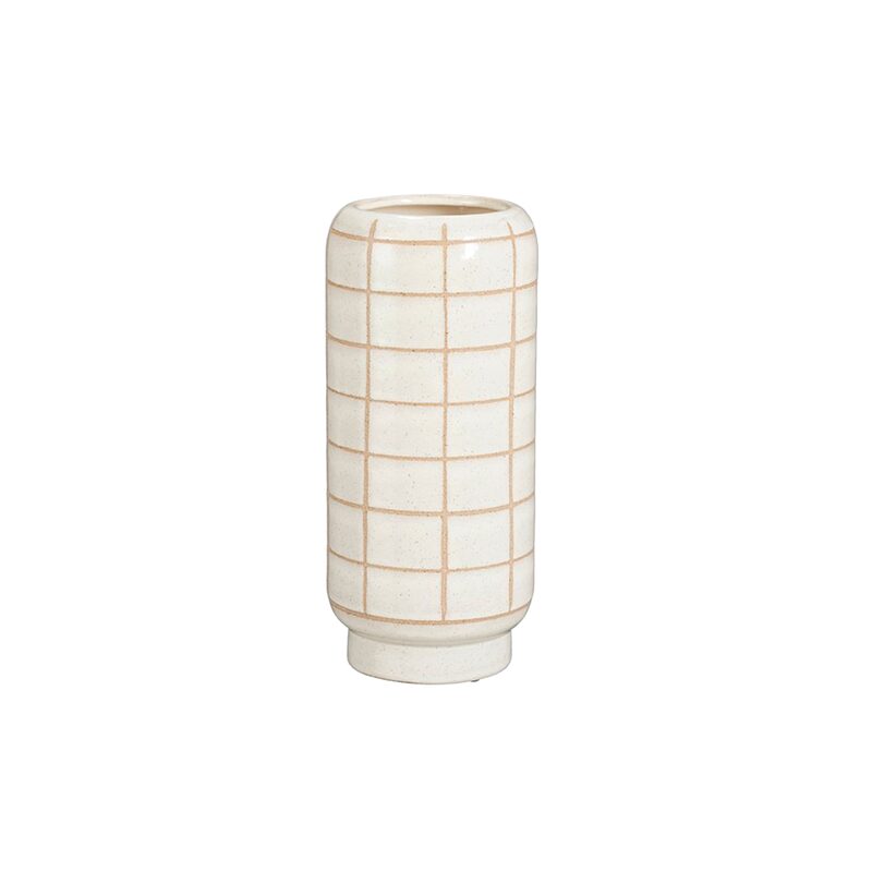 Vase JAKE coloris beige