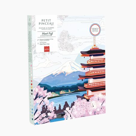 La Petite Epicerie Peinture par numéros MONT FUJI