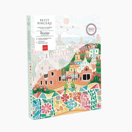 La Petite Epicerie Peinture par numéros BARCELONA