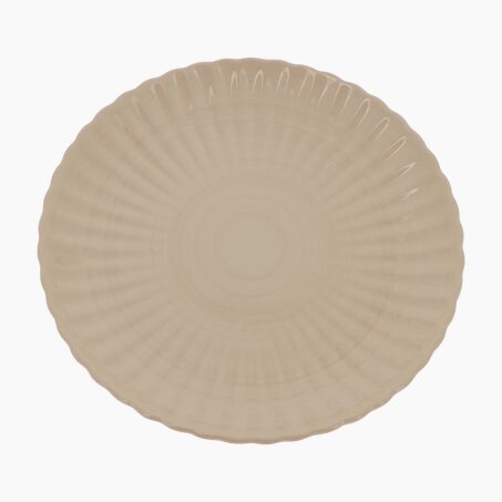 Assiette DIA coloris beige