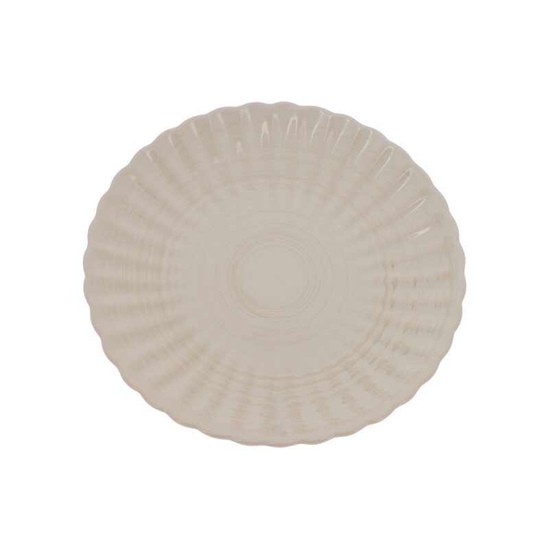 Assiette DIA coloris beige