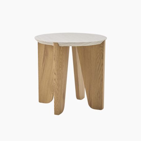 Table basse CAROLE coloris travertin