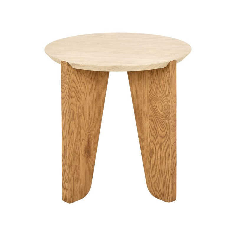 Table basse CAROLE coloris travertin