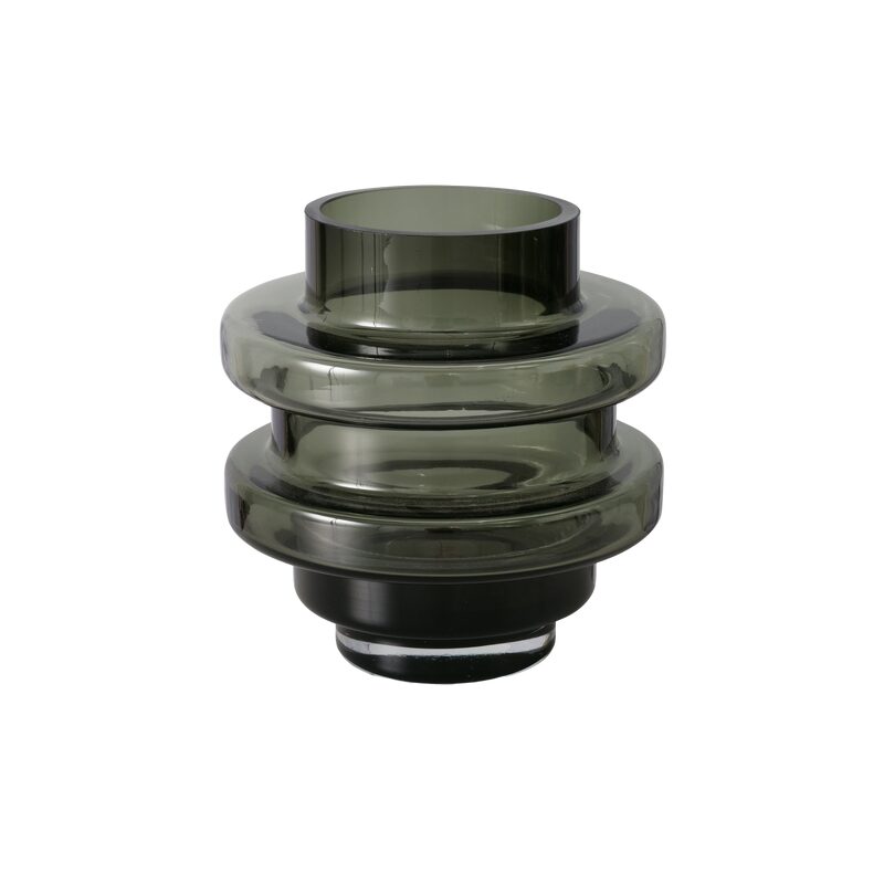 Vase CYNTRA coloris gris foncé