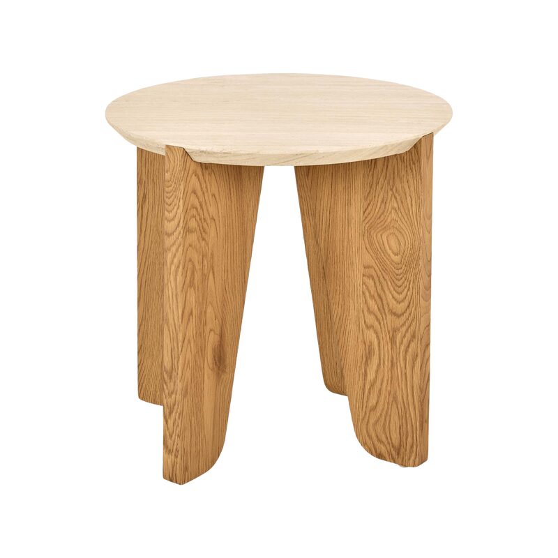 Table basse CAROLE coloris travertin