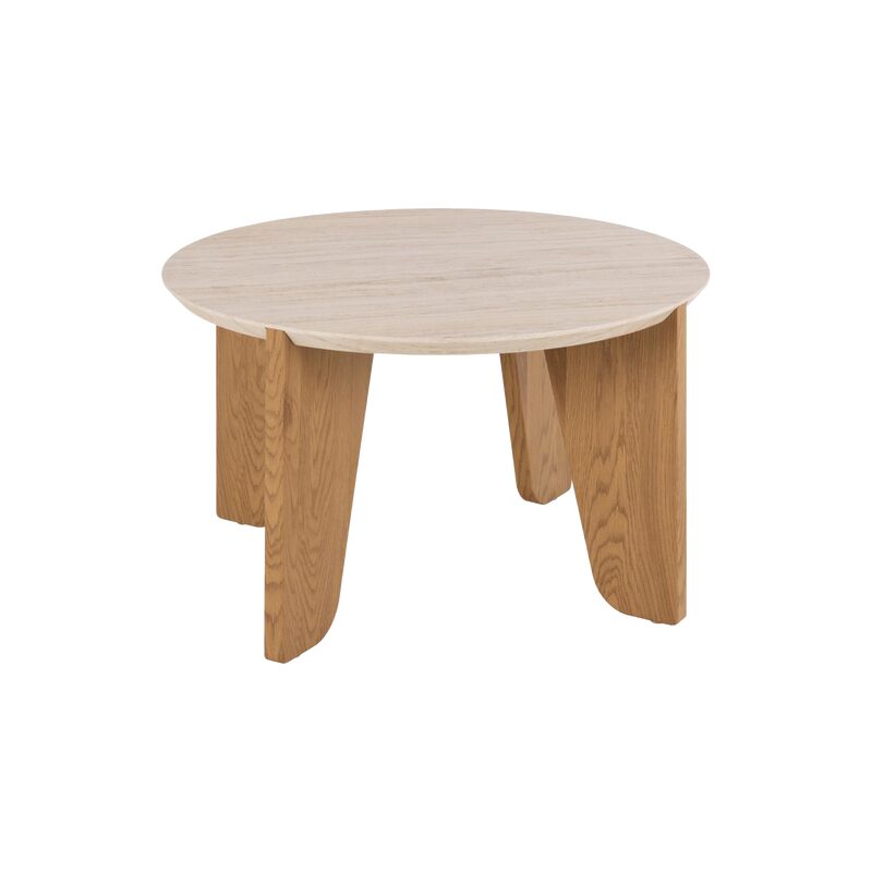 Table basse CAROLE coloris travertin