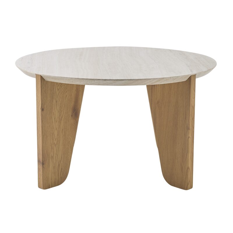 Table basse CAROLE coloris travertin