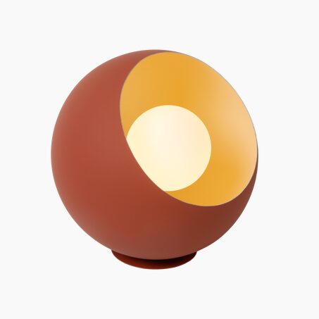 Lampe à poser DOREDOS coloris orange 20 x 20 cm