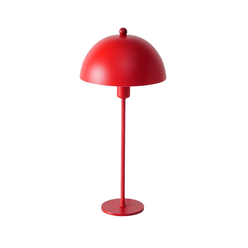 Lampe à poser PETUNIA coloris rouge 41 x 18 cm