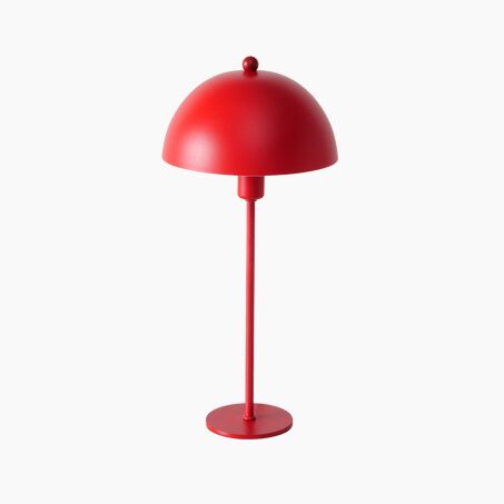 Lampe à poser PETUNIA coloris rouge 41 x 18 cm