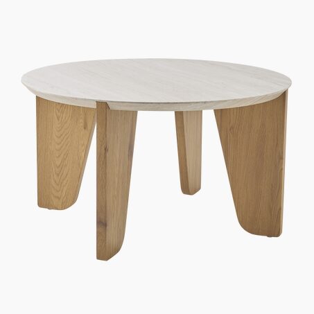 Table basse CAROLE coloris travertin