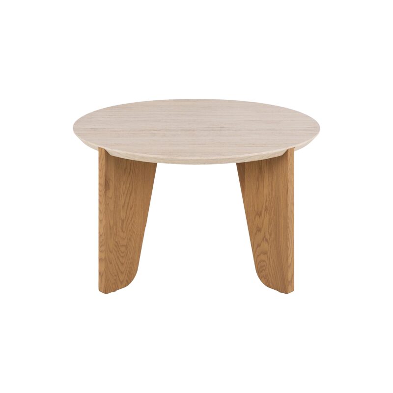 Table basse CAROLE coloris travertin